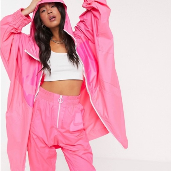 Nike Jackets & Blazers - 🆕 NIKE PINK OVERSIZED Jackets & Blazers Women